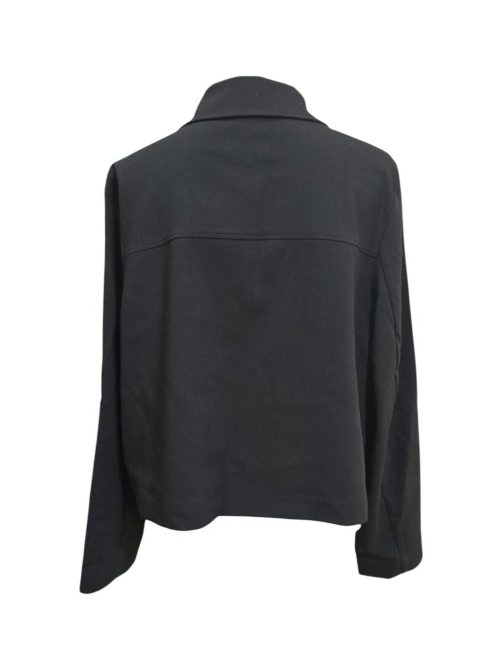A New Day Black XXL: Midweight Cropped Moto Women's Zipper Jacket NWT - Picture 3 of 4